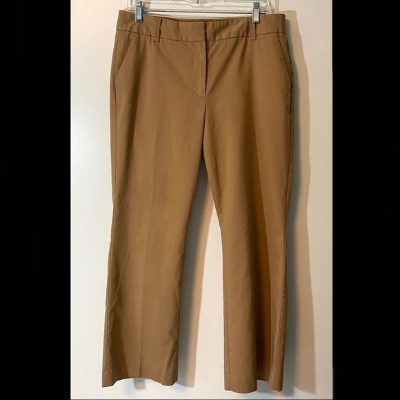 Talbots Heritage Fit Brown Pants Size 12 Petite